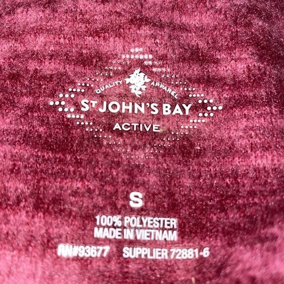 St. John’s Bay Active! EUC! Size small! Wine color! Very comfy! - Picture 4 of 4